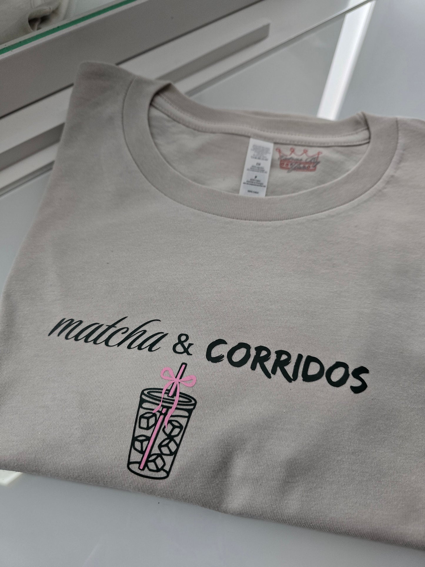 MATCHA & CORRIDOS TSHIRT
