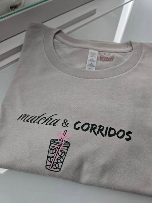 MATCHA & CORRIDOS TSHIRT