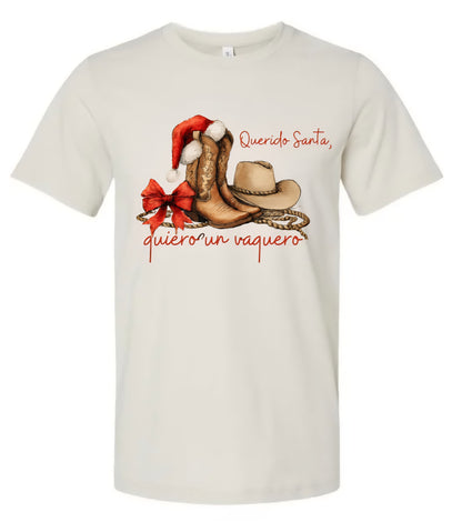 QUERIDO SANTA tshirt