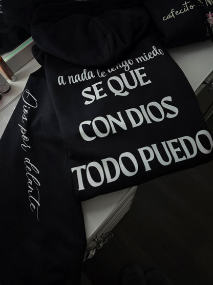Con Dios hoodie
