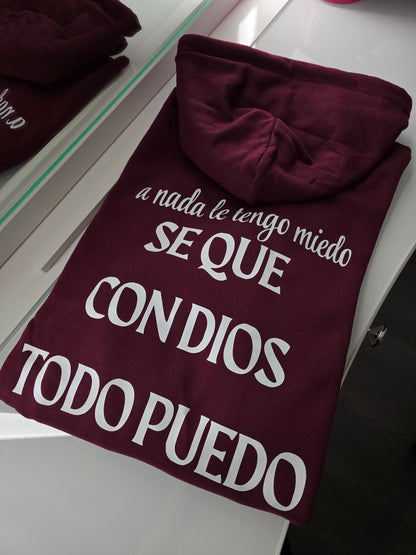 Con Dios hoodie